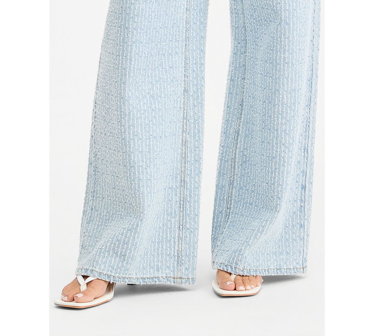 Bar III Women's High-Rise Wide-Leg Jeans, Macy's Exclusive view 6 — MAYCSS fashion products
