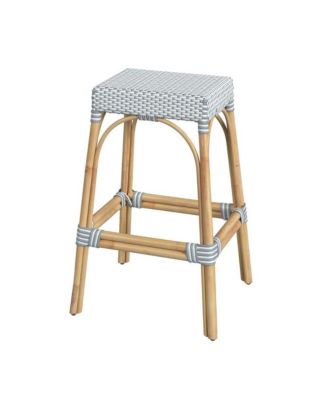 Robias Rectangular Rattan 30" Bar Stool