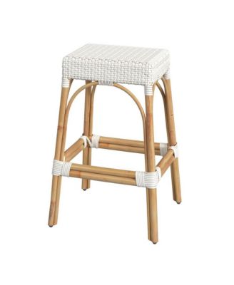 Robias Rectangular Rattan Counter Stool