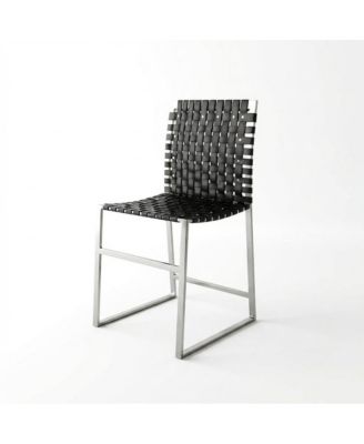 Urban Woven Leather 25" Counter Stool