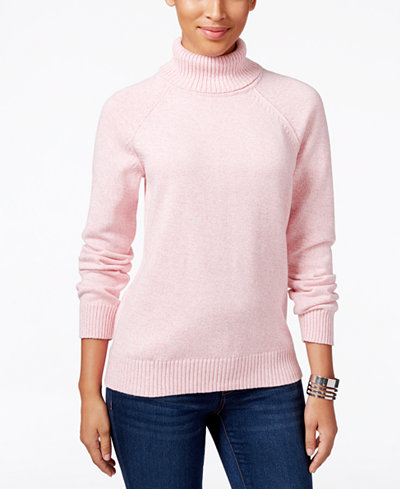 Karen Scott Marled Turtleneck Sweater, Only at Macy's