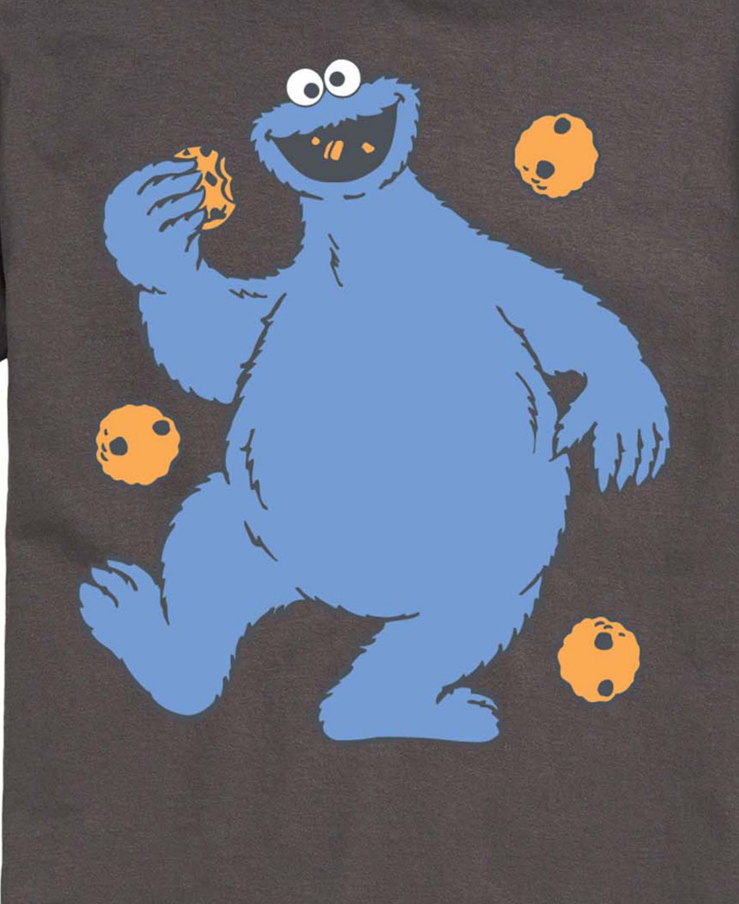 Men's Sesame Street Cookie Monster Short-Sleeve Graphic T-Shirt
