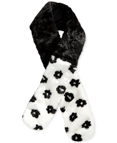 Betsey Johnson xox Trolls Patchwork Floral Muffler, Only at Macy's