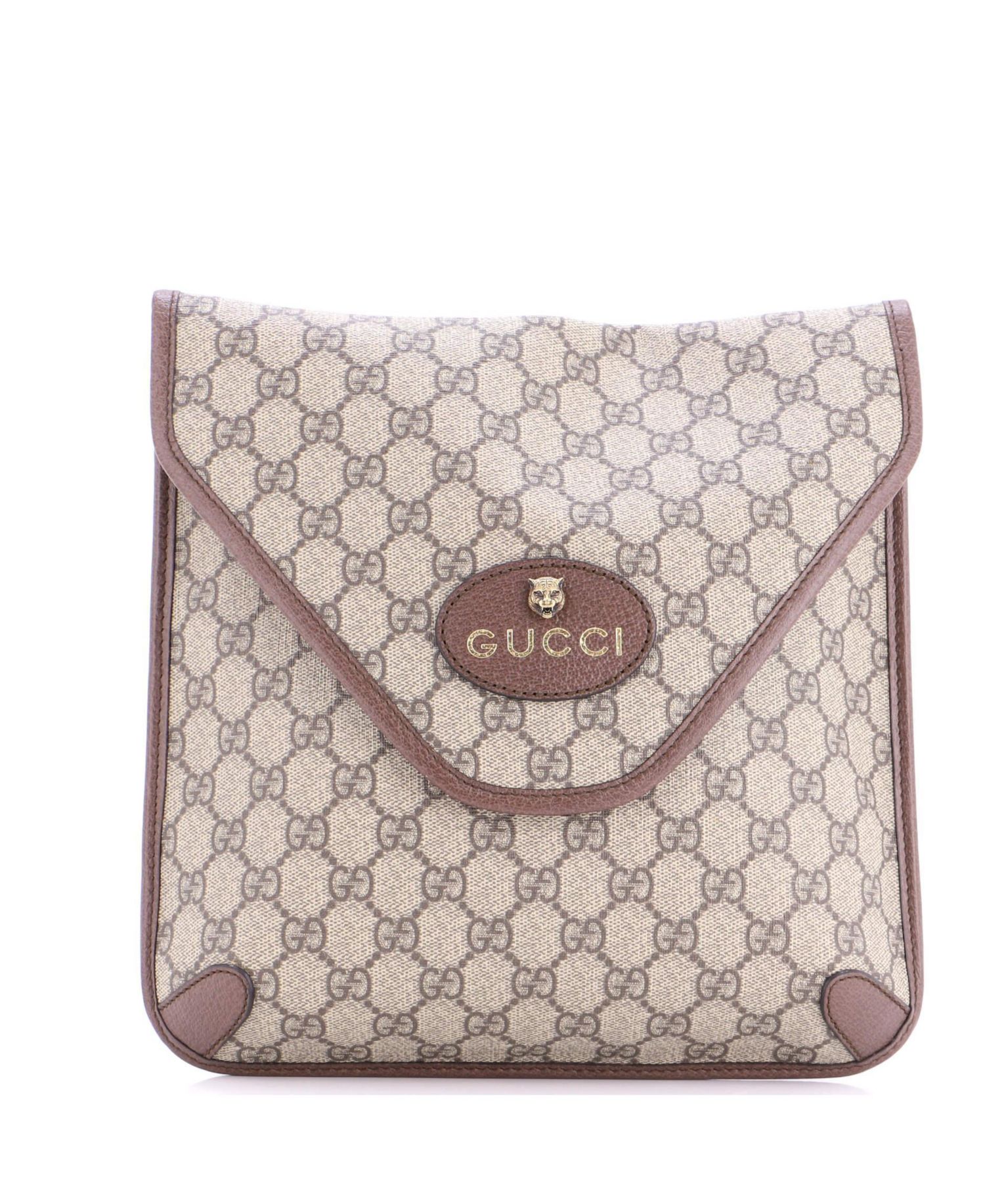Medium Neo Vintage Envelope Messenger GG Coated Canvas