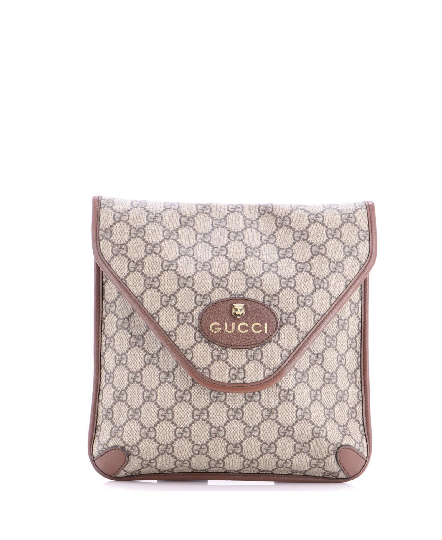 Medium Neo Vintage Envelope Messenger GG Coated Canvas