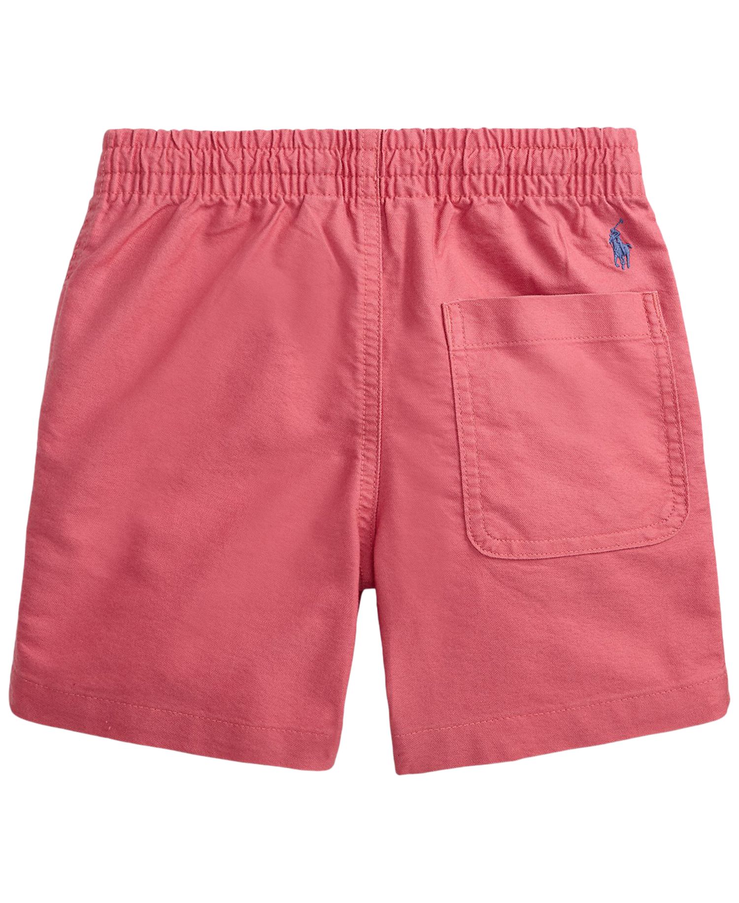 Boys' 2T-7 Polo Bear Embroidered Shorts
