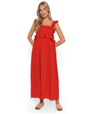 Women's Ross Frill Strap Maxi Dress