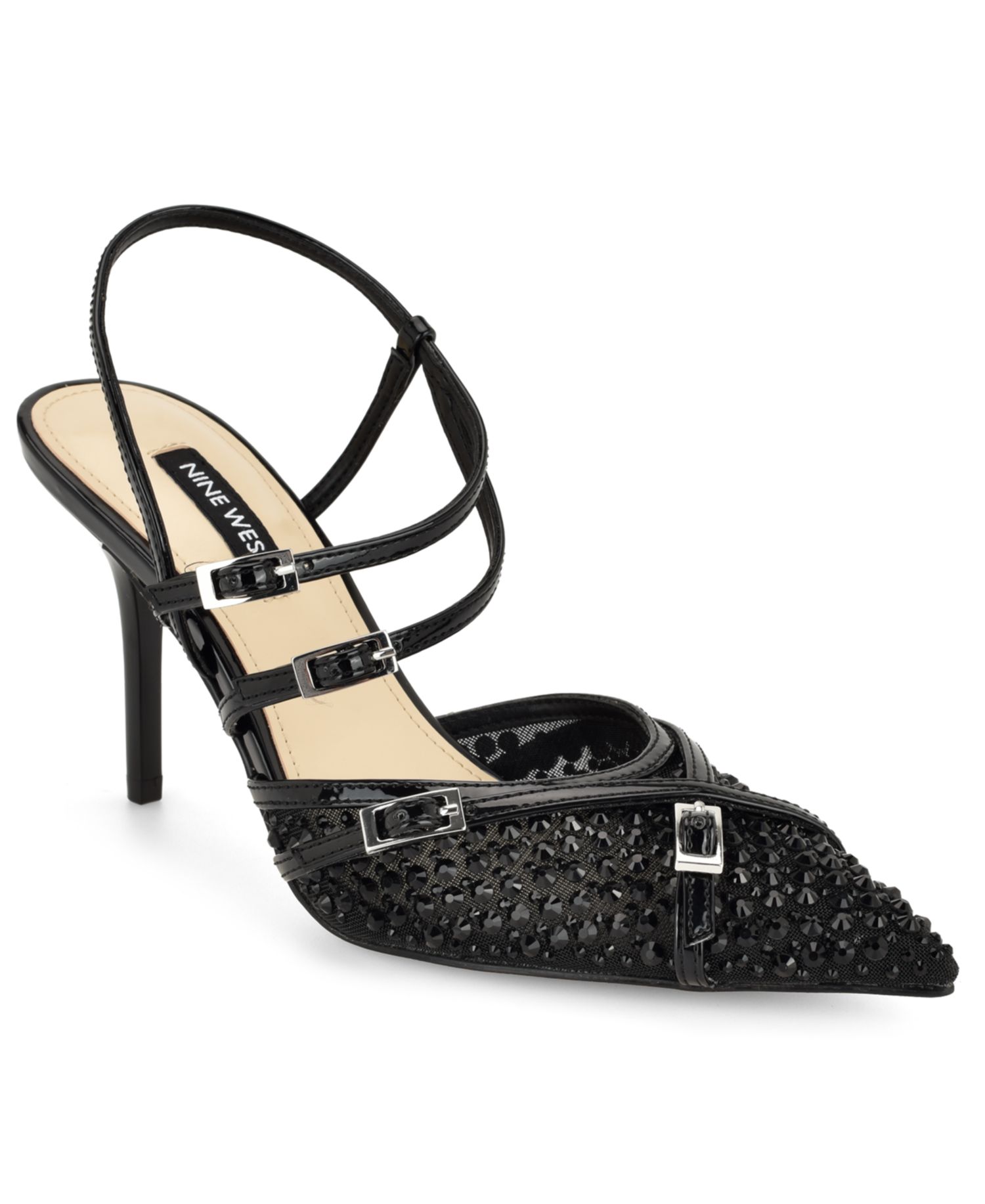 Women's Pertee Embellished Strappy Stiletto Pumps