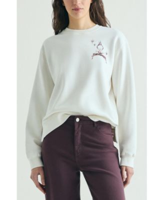 Women's Skull Printed Sweatshirt