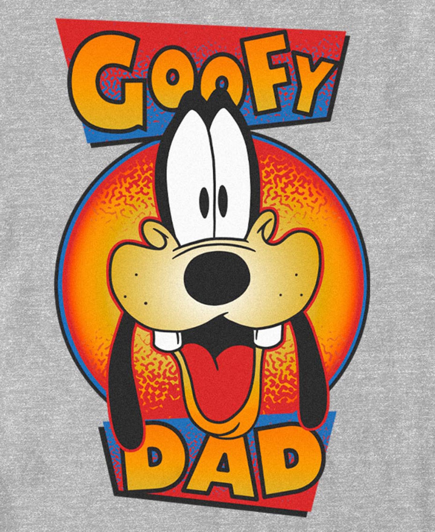 Мужская футболка Fifth Sun Goofy Dad Mickey Short-Sleeve, цвет: Меланжевый — фото 3