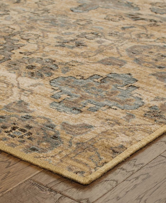 Tommy Bahama Home Vintage 4929Y Beige 9' 10" x 12' 10" Area Rug Macy's