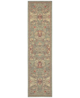 Tommy Bahama Home - Cabana Indoor/Outdoor 2L Blue 1' 10" x 7' 6" Runner Area Rug