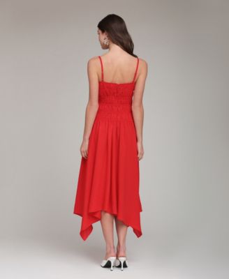 Handkerchief Hem Dress - Macy's