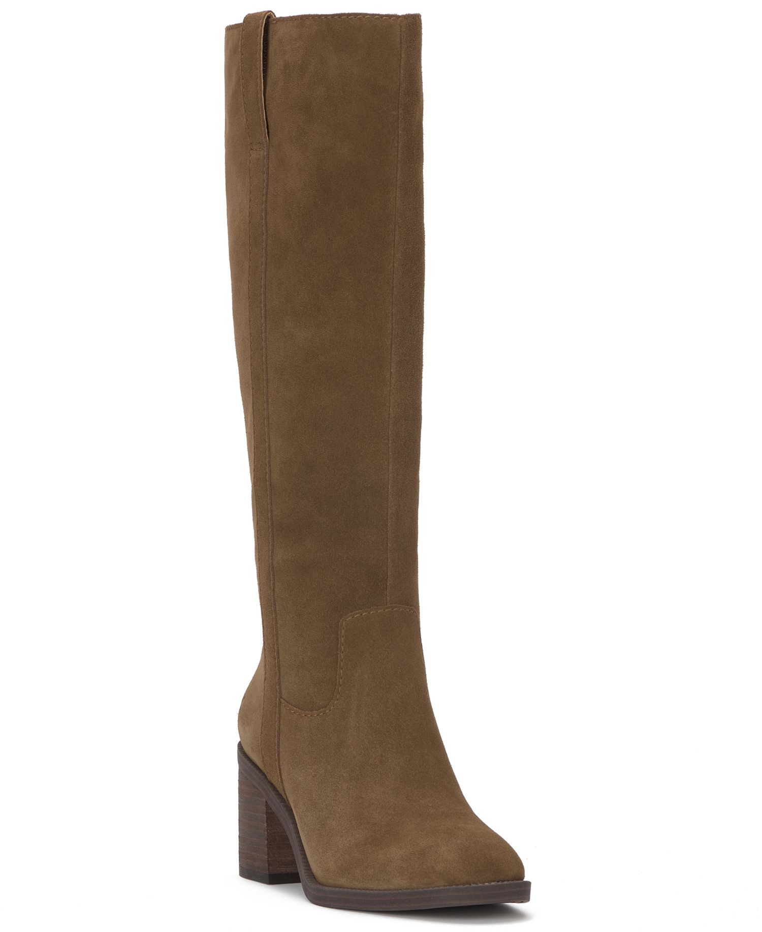 Women's Adana Tall Block Heel Boots, Regular, Wide and Extra-Wide Calf