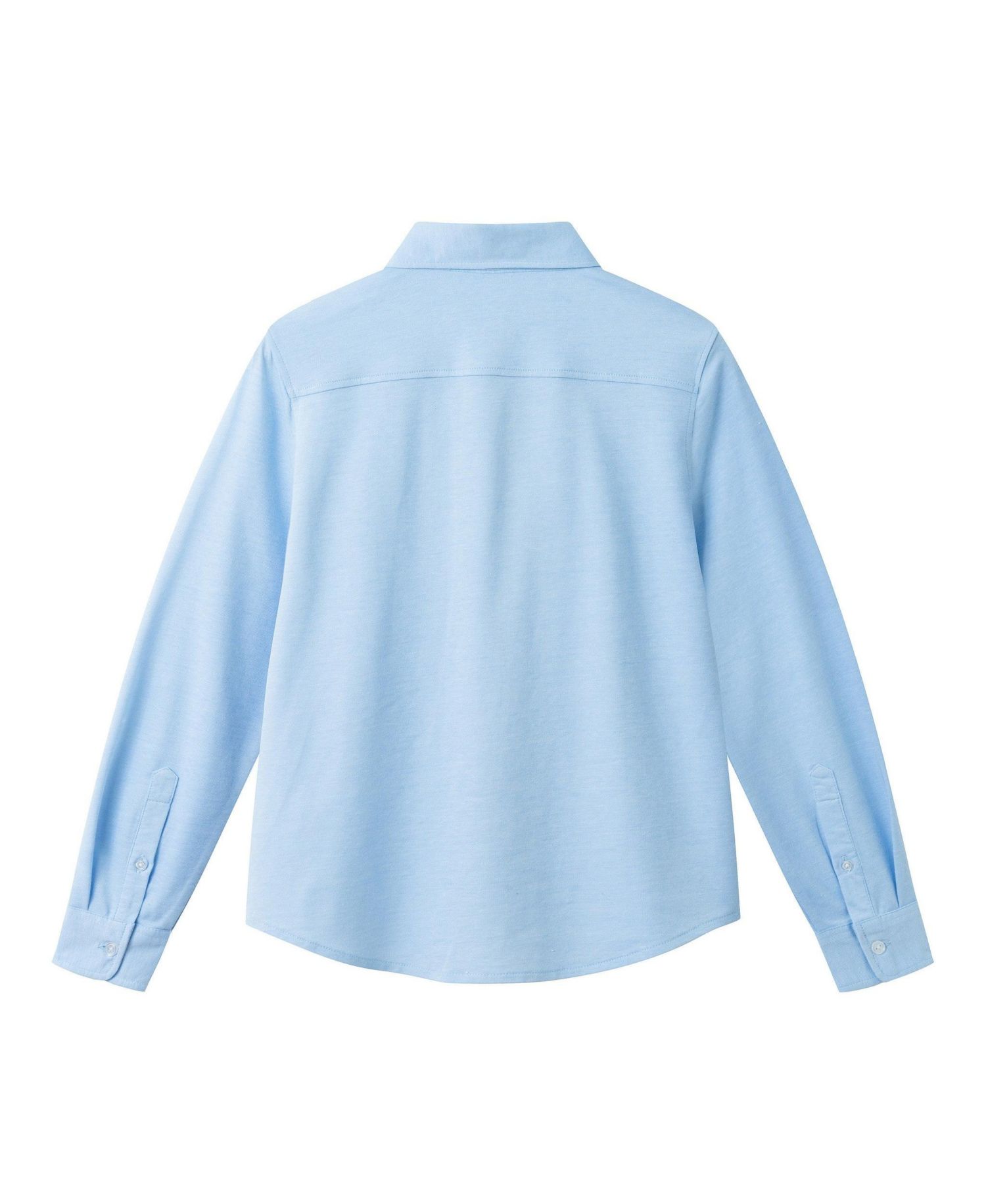 Andy and Evan Little Boys Blue Knit-Tech Shirt