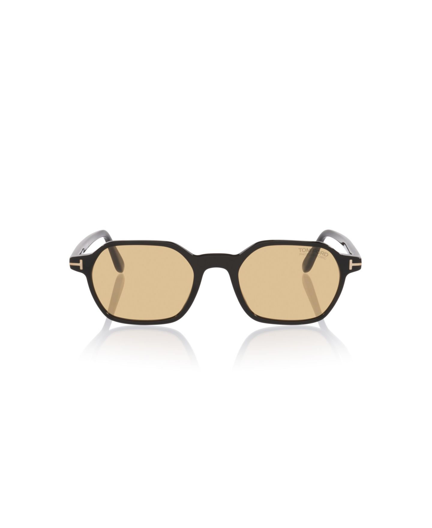 Мужские солнцезащитные очки Tom Ford Joey-02 Photochromic Sunglasses, TR002235, цвет: Чёрный блестящий — фото 2