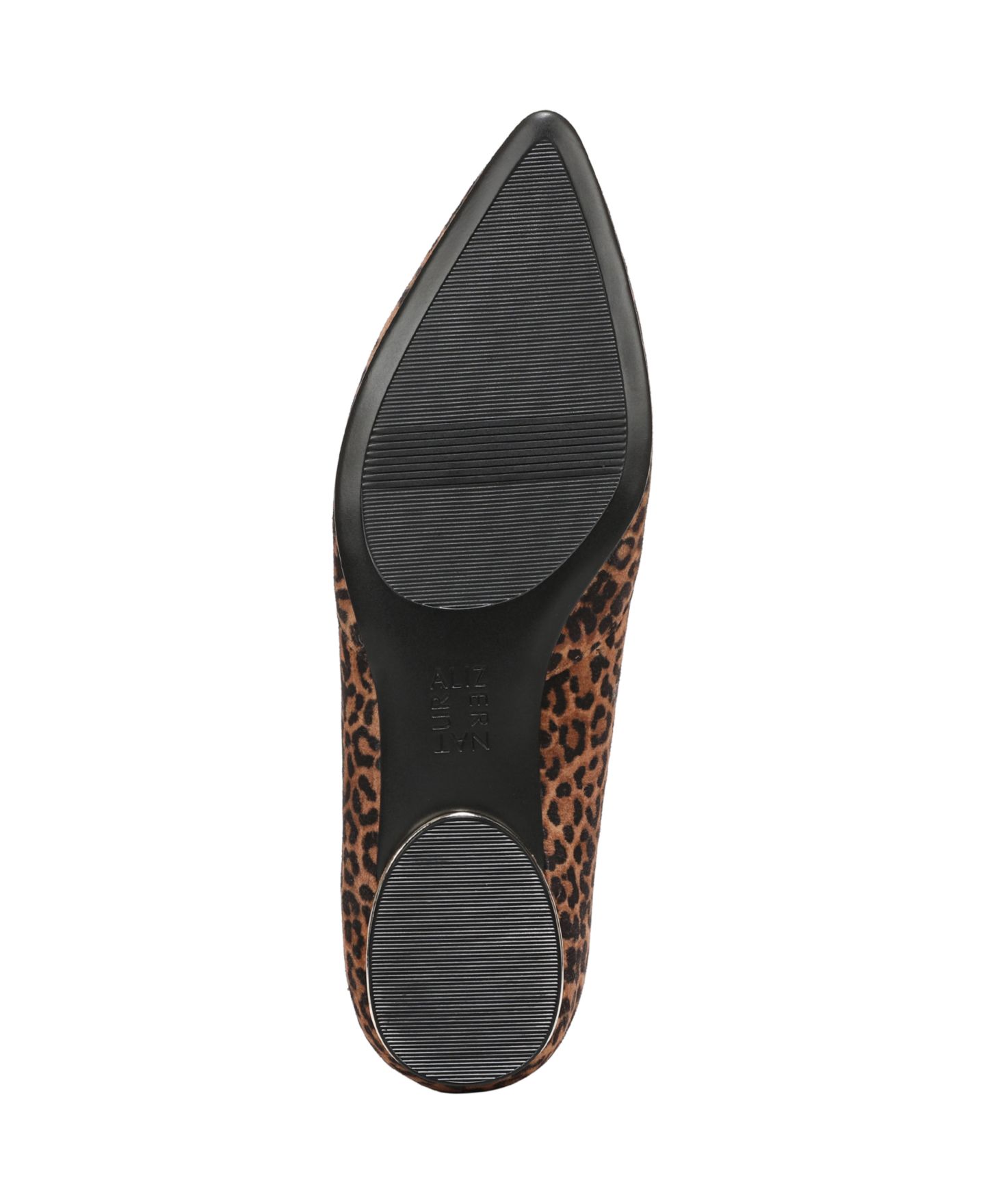 Женские балетки Naturalizer Havana Pointed Toe Ballet Flats, цвет: Коричневый леопардовый с принтом замшевый — фото 5