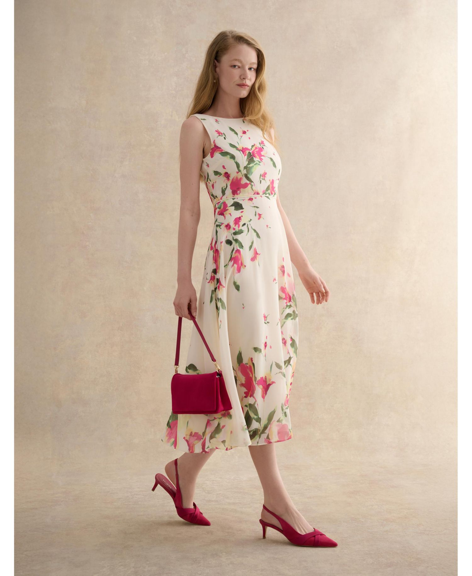 Women's Carly A-Line Midi Dress