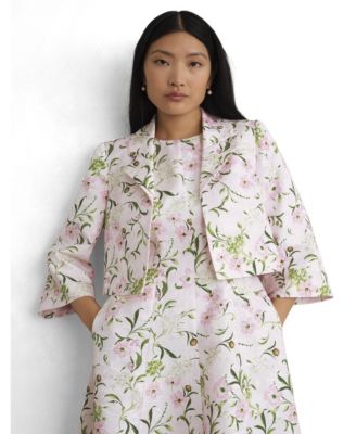 Women's Lana Cropped Floral Jacket