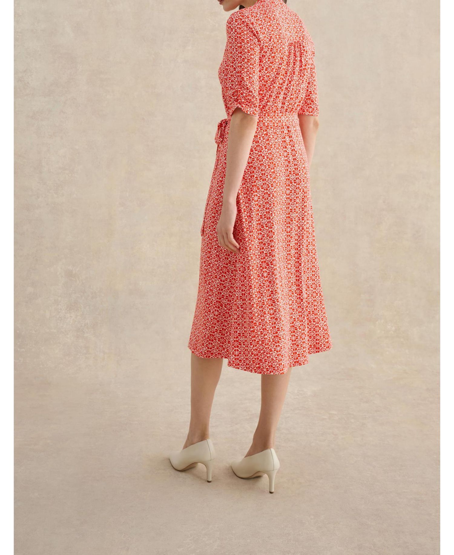 Women's Cathy 3/4 Sleeve Jersey Midi Dress