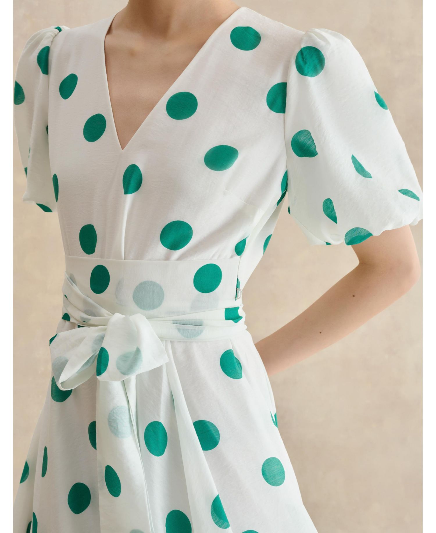 Women's Barrington Polka Dot Midi Dress