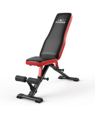 Adjustable Weight Bench, Full Body Workout Bench for Home Gym Strength Training, Incline Flat Decline for Sit Up Bench Press