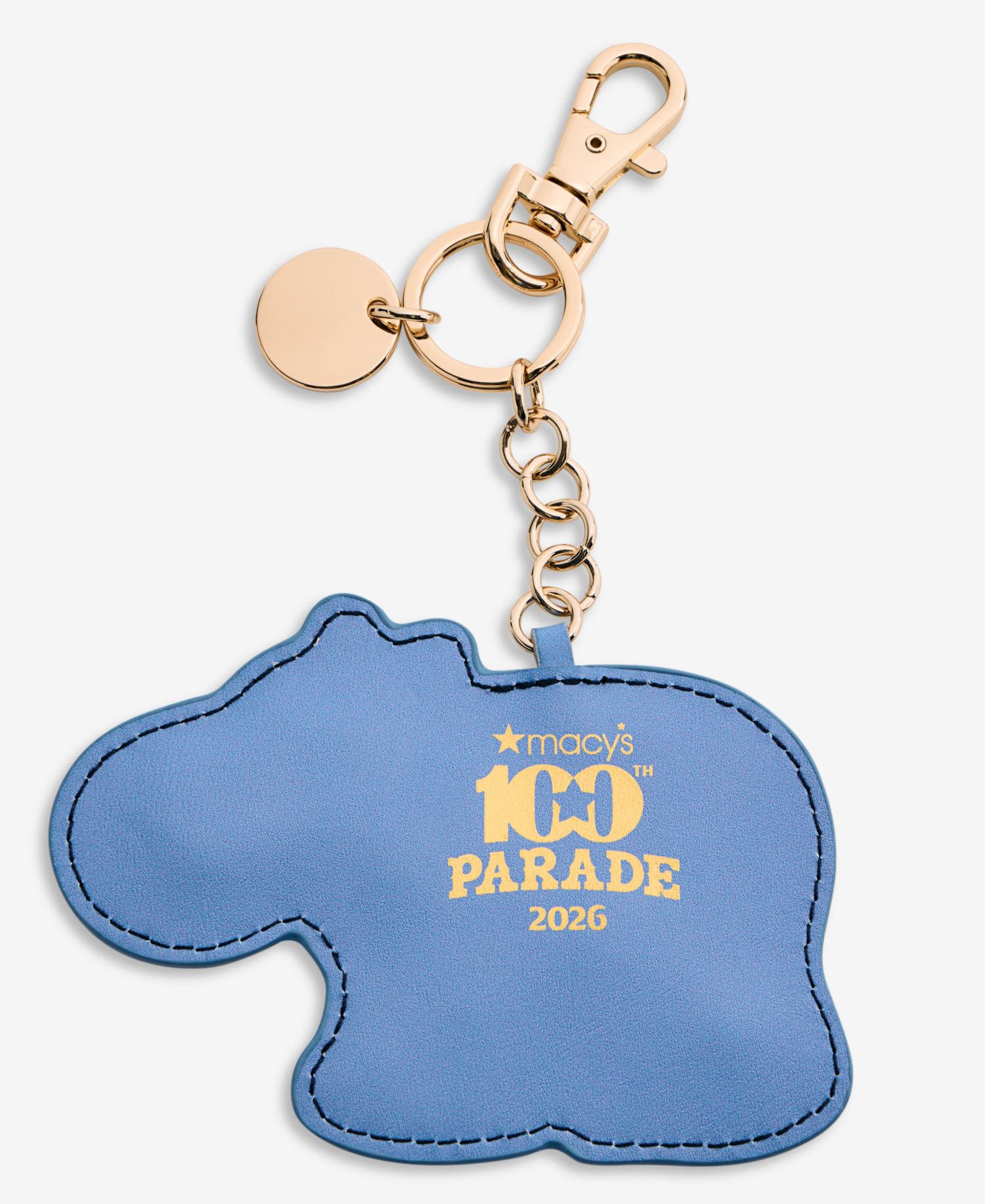 100th Thanksgiving Day Parade Happy Hippo Bag Charm