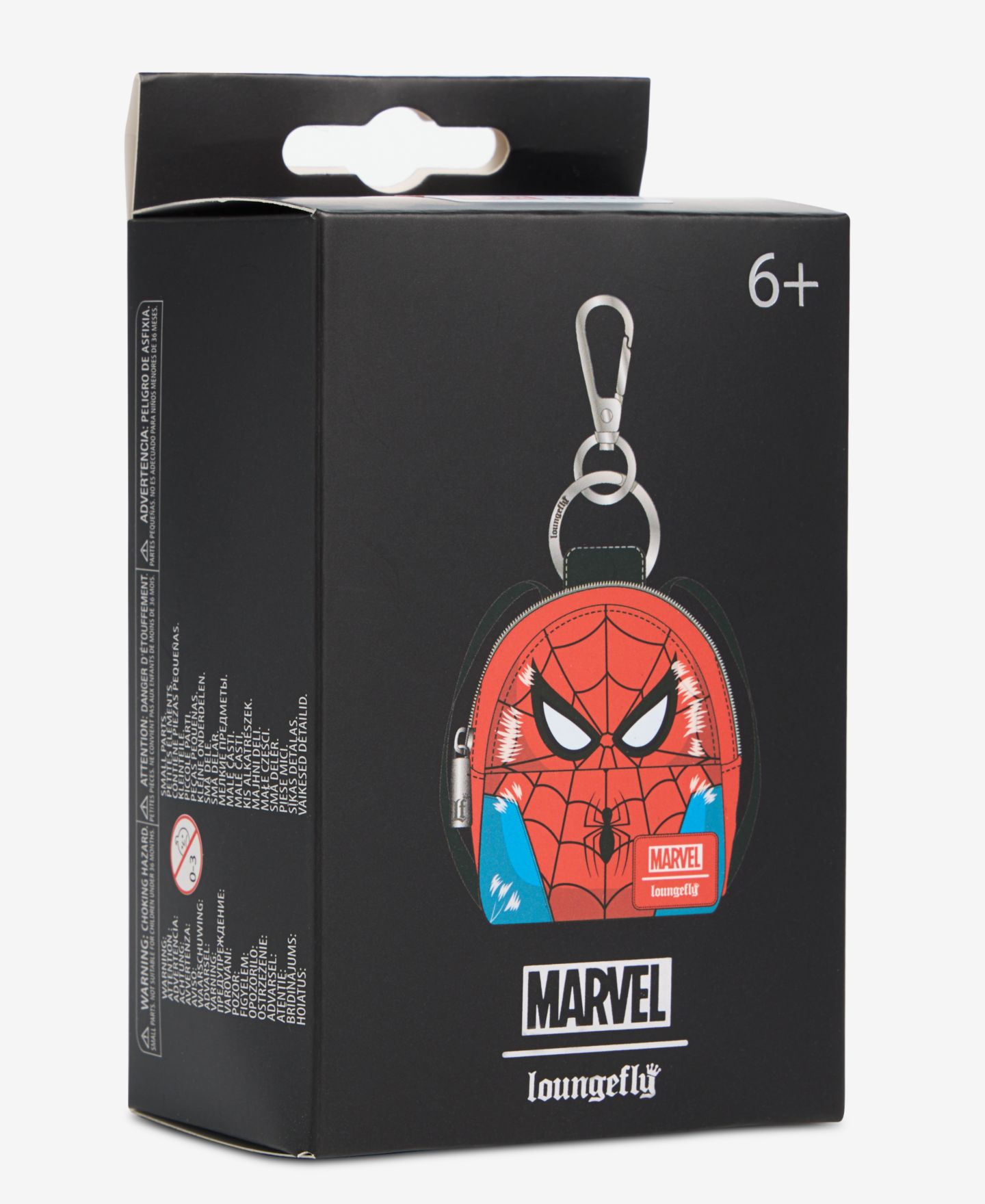 Женский брелок Loungefly Marvel Macy's Spider-Man 100th Parade Balloon Mini Backpack Bag Charm — фото 6
