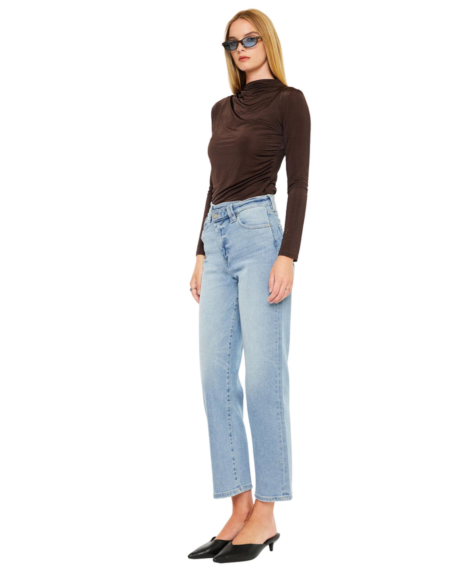 Women's Bethany High Rise 90's Straight Jeans