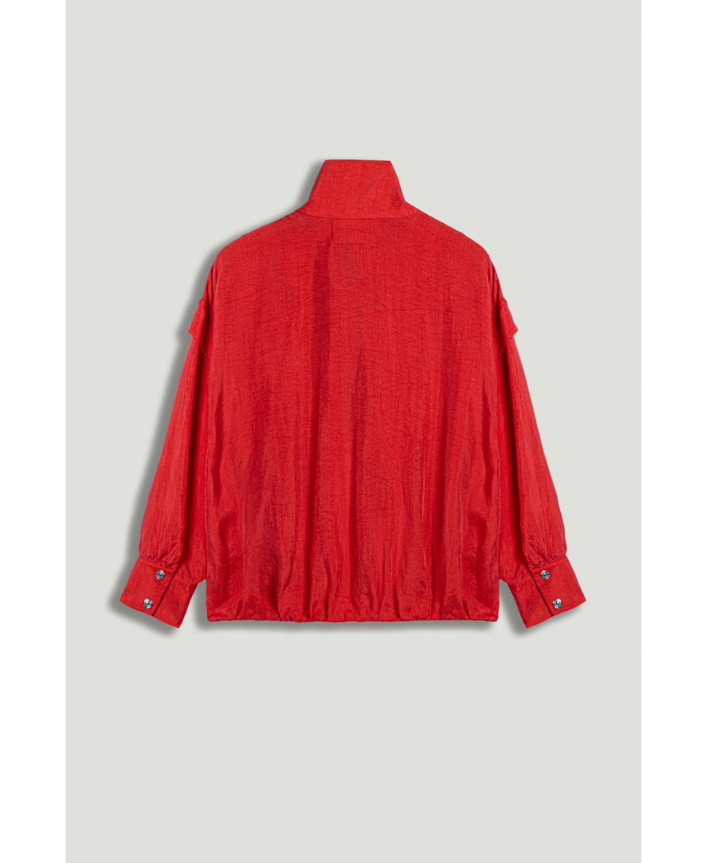 Женская куртка NOCTURNE Relaxed Zip Up, цвет: Красный — фото 5