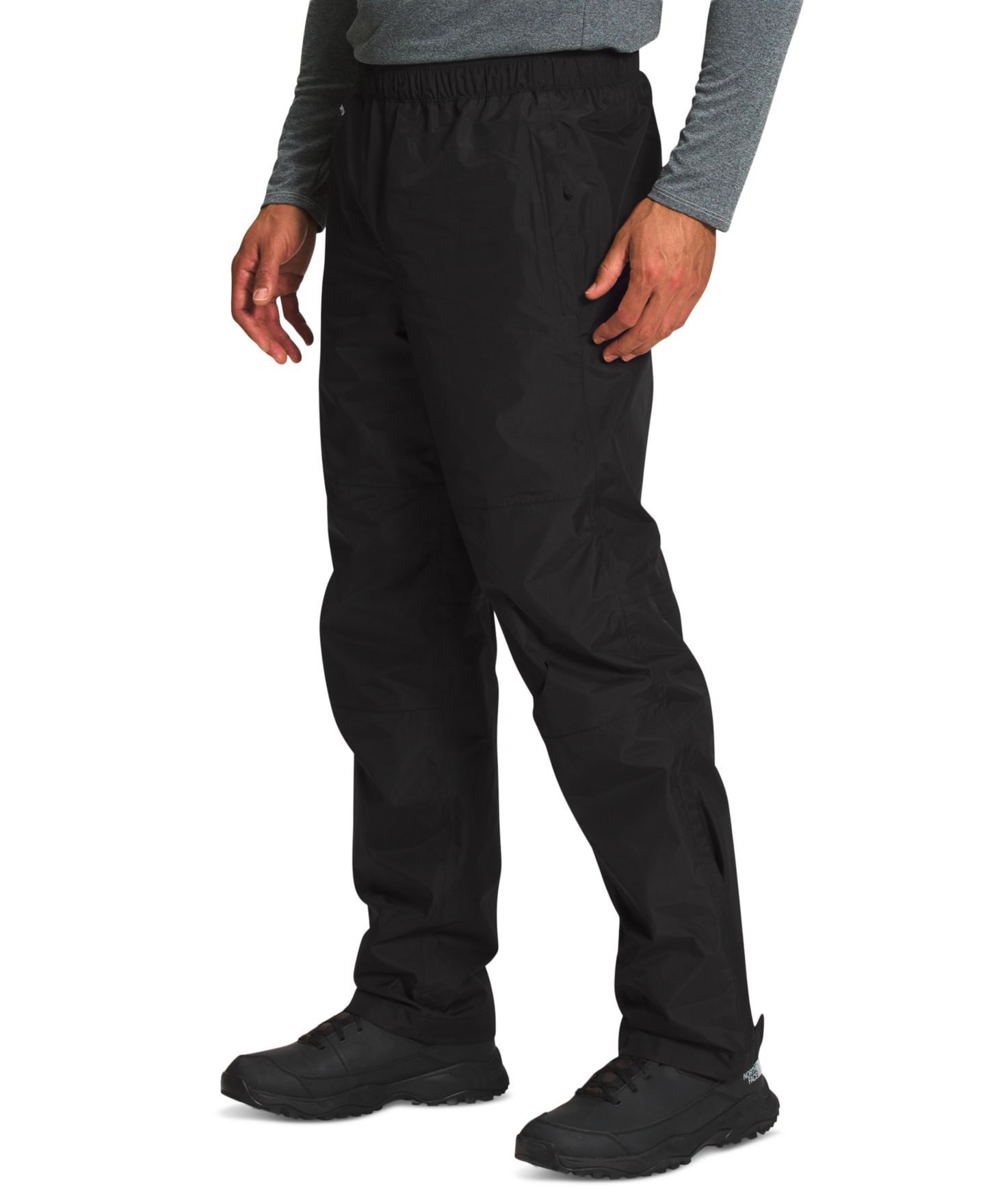Мужские брюки The North Face Antora Rain Pants, цвет: Чёрный — фото 2