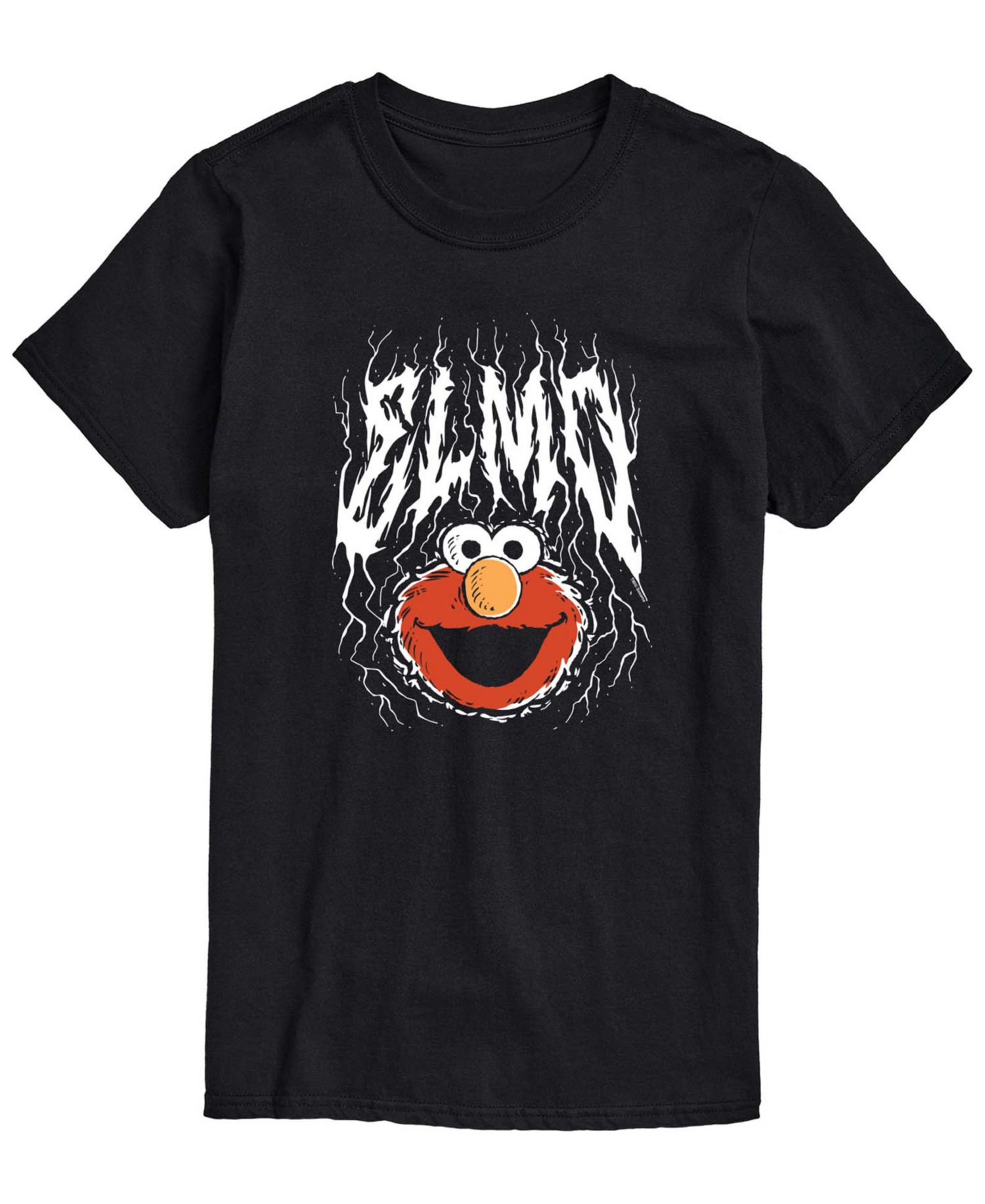 Men's Sesame Street Metal Elmo Short-Sleeve Graphic T-Shirt