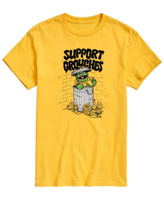 Men's Sesame Street Support Grouches Oscar&nbsp;Short-Sleeve Graphic T-Shirt
