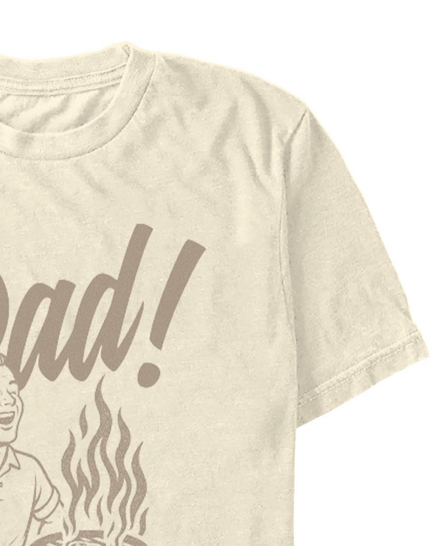 Мужская футболка Fifth Sun King Of The Grill Short-Sleeve, цвет: Натуральный — фото 2