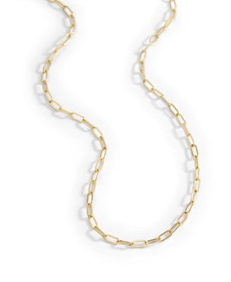Thin Paperclip Necklace