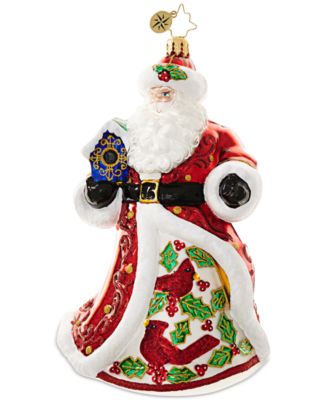 Christopher Radko - Crimson Cardinal Nicholas Mid-Year Collectible Ornament