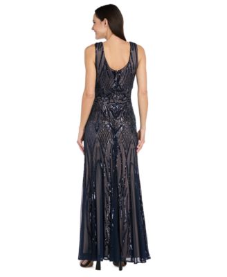sachin and babi light blue dress Women's Long Wedding Guest Dresses