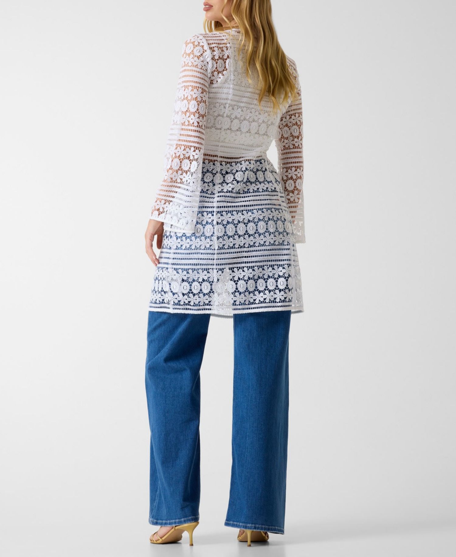 Women's Tasha Long-Sleeve Lace Top
