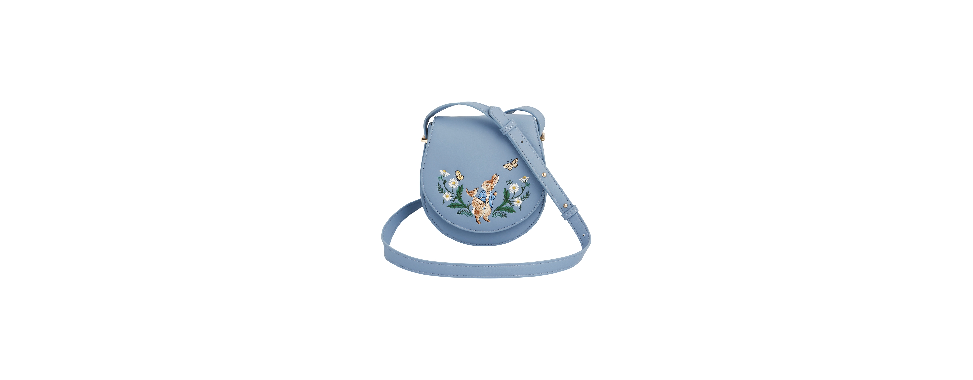 Fable England Women's Peter Rabbit Embroidered Saddle Bag