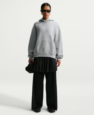 Studio Fleece Women's Medium Weight Oversized Pull-On Hoodie