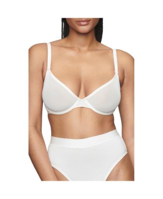 CUUP - Women's The Plunge - Mesh Bra Salt