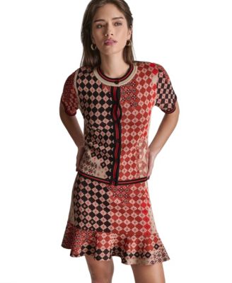 Women's Short-Sleeve Knit Top