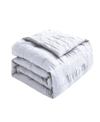 Crinkled Down Alternative Blanket, Full/Queen