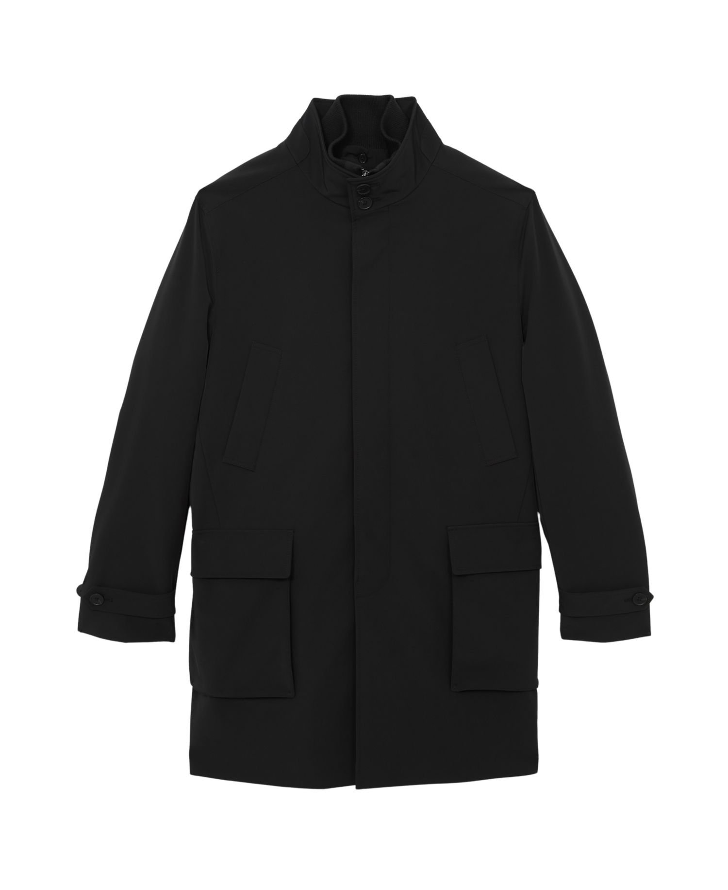 Men's Player Hybrid Removable-Gilet Overcoat