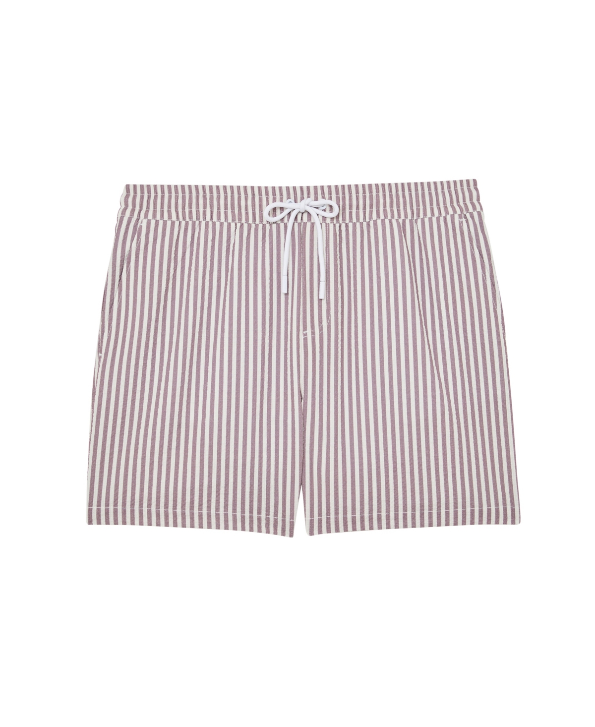 Reiss Men's Bay Seersucker Stripe Swim Shorts