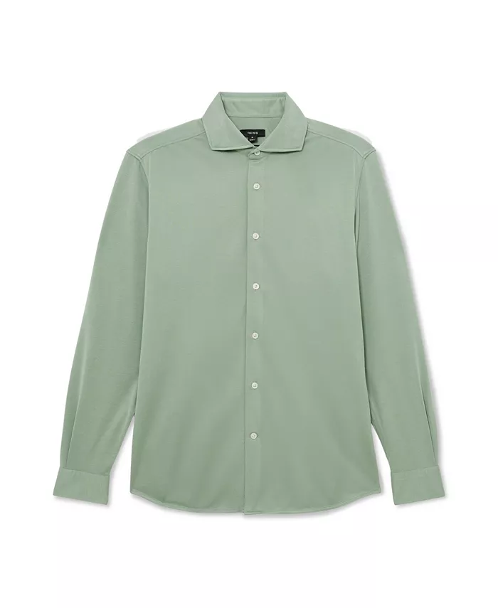 Men's Davaro Regular-Fit Stretch-Modal Cutaway-Collar Shirt - thumbnail 3