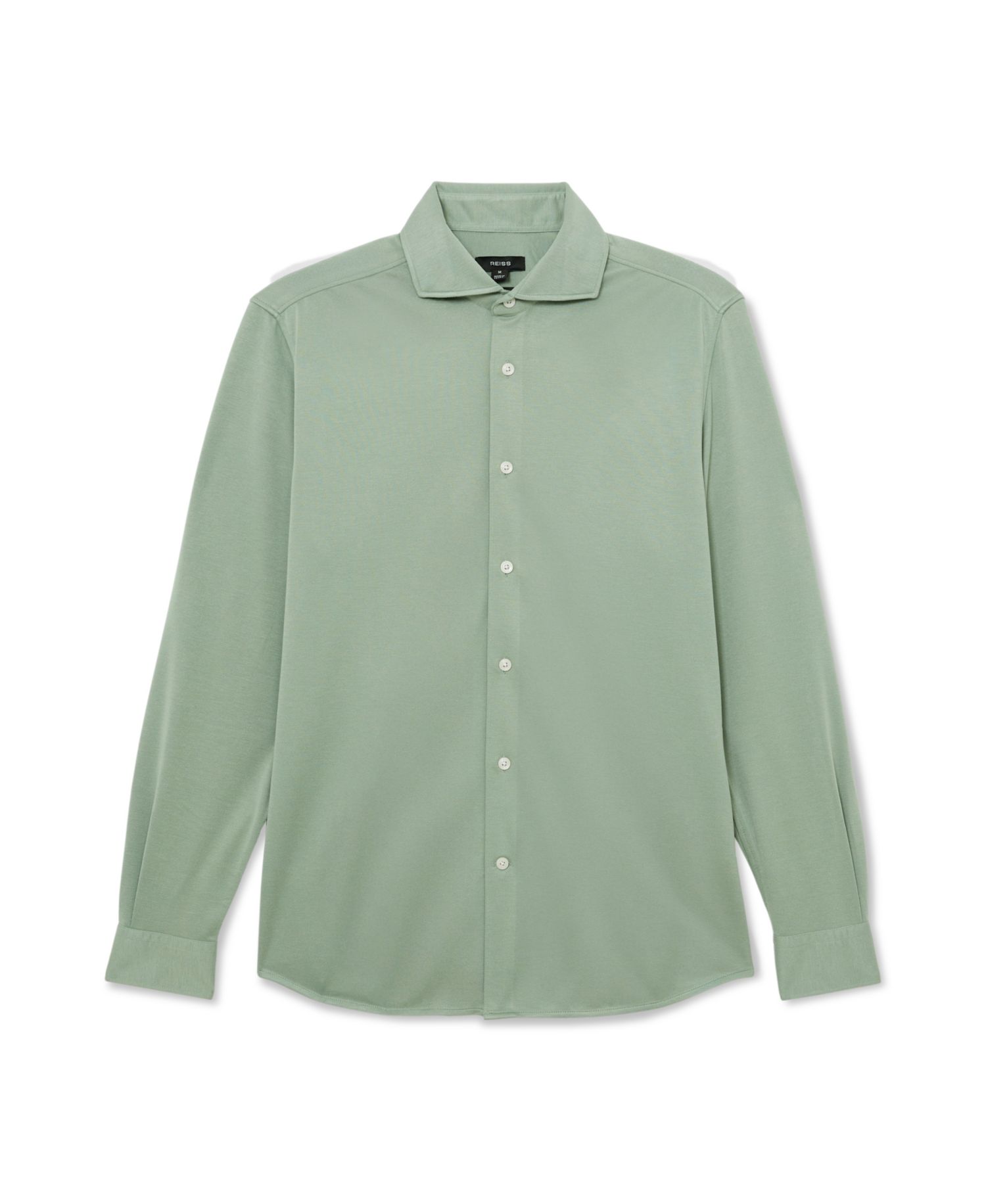 Men's Davaro Regular-Fit Stretch-Modal Cutaway-Collar Shirt