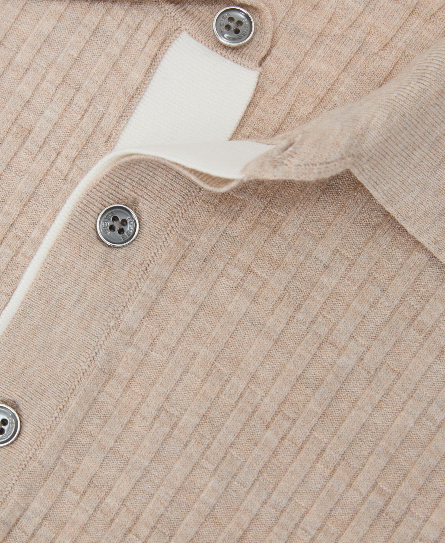 Men's Era Textured-Knit Half-Button Polo Shirt