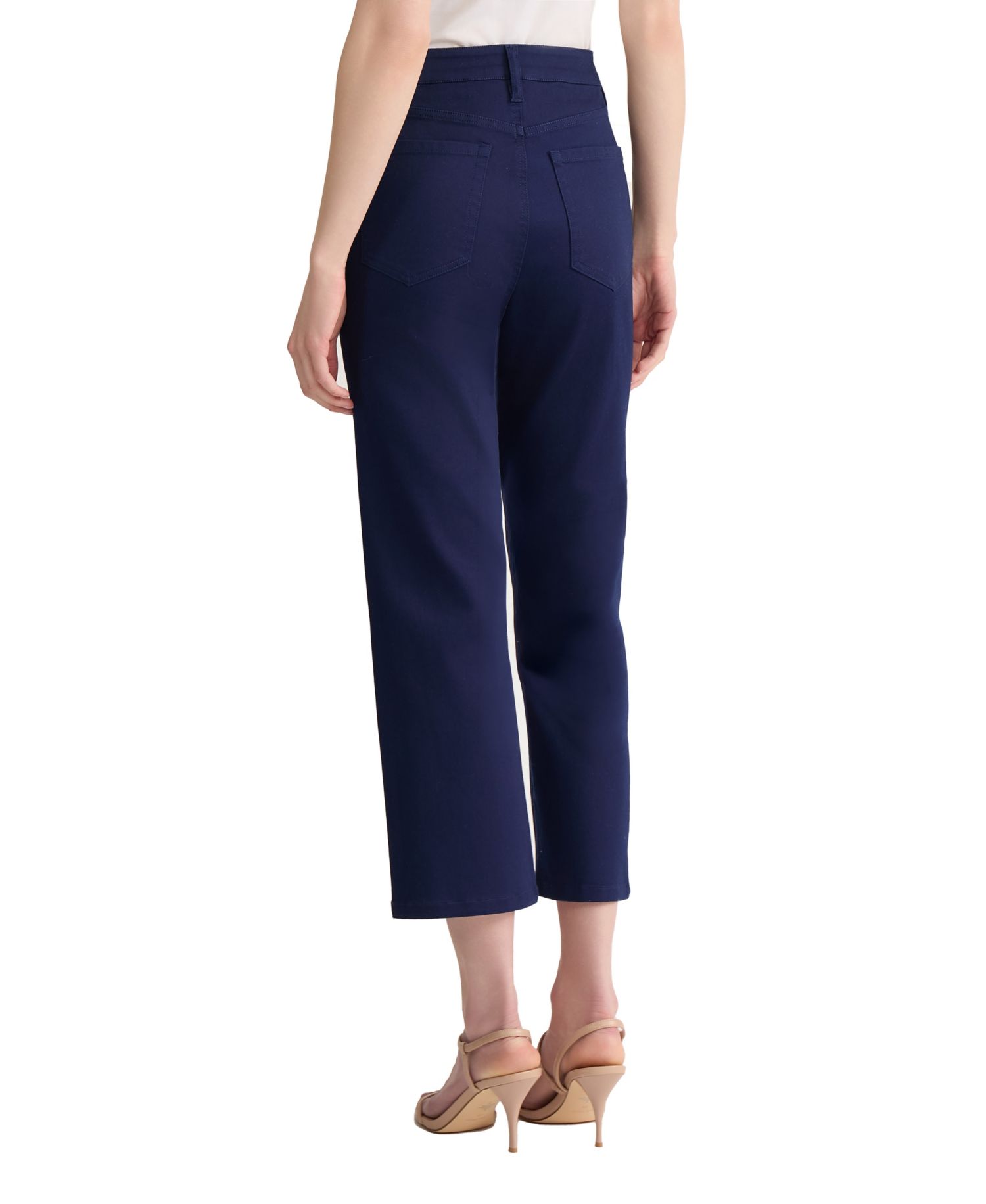 Petite Lexington Straight-Leg Cropped Pants