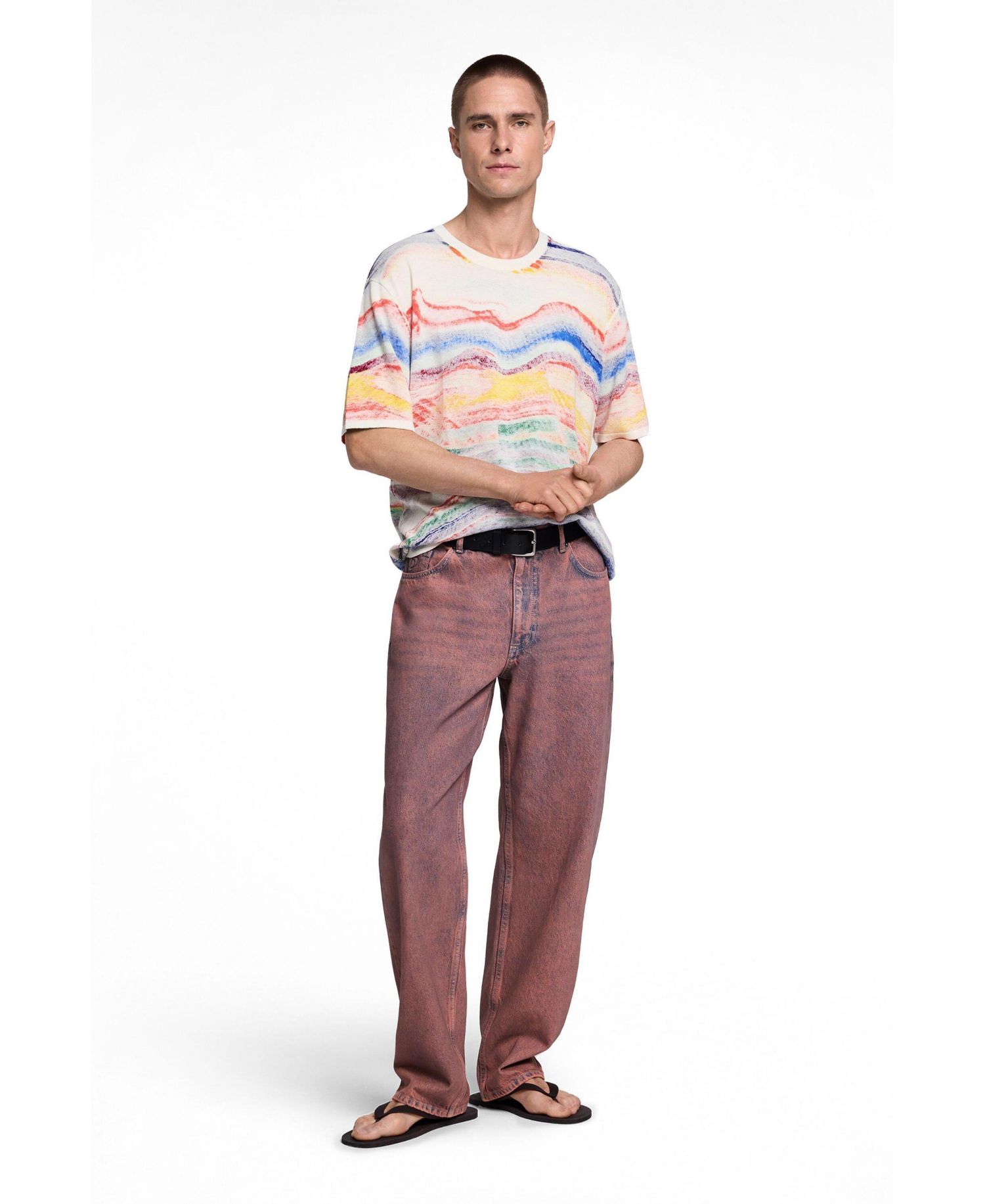 Men's Abstract print T-shirt